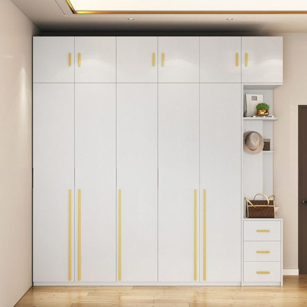 Tủ Quần Áo Gỗ Công Nghiệp MDF 5 Cánh Sang Trọng M036 - Hình ảnh 2