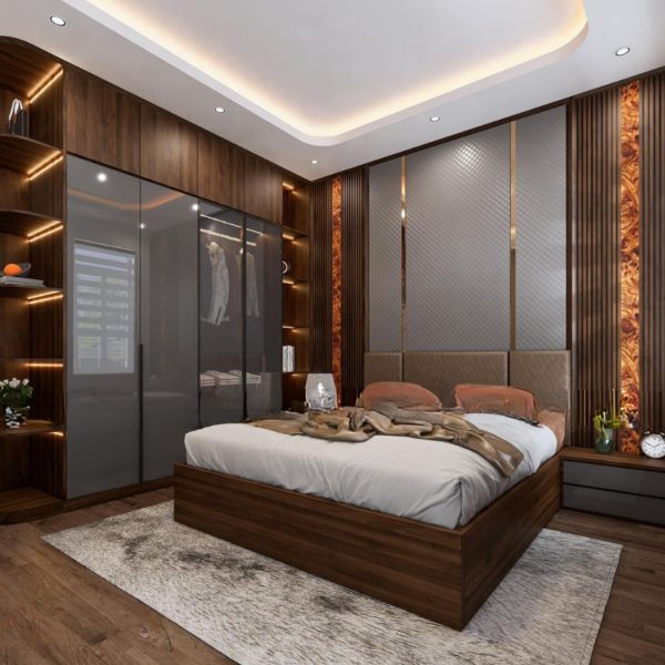 Combo Phòng Ngủ Phong Cách Hoàng Gia Đẳng Cấp - Hình ảnh 2