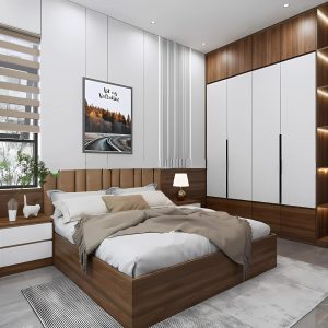 Combo Phòng Ngủ Thiết Kế Kiểu Tối Giản Tinh Tế
