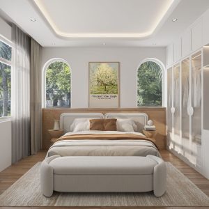 Combo Phòng Ngủ Phong Cách Cổ Điển Sang Trọng
