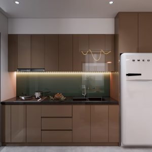 Tủ bếp MDF Cho Một Không Gian Đẳng Cấp Sang Trọng