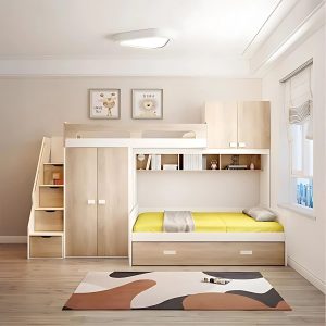 Giường Tầng Cao Cấp Đa Chức Năng GT589