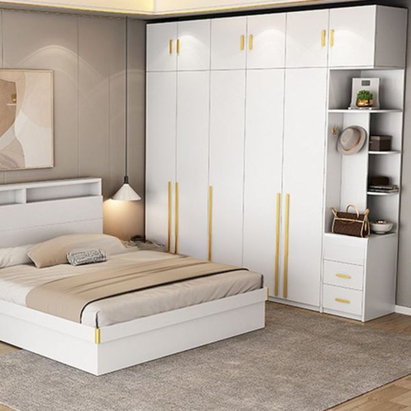 Tủ Quần Áo Gỗ Công Nghiệp MDF 5 Cánh Sang Trọng M036 - Hình ảnh 3