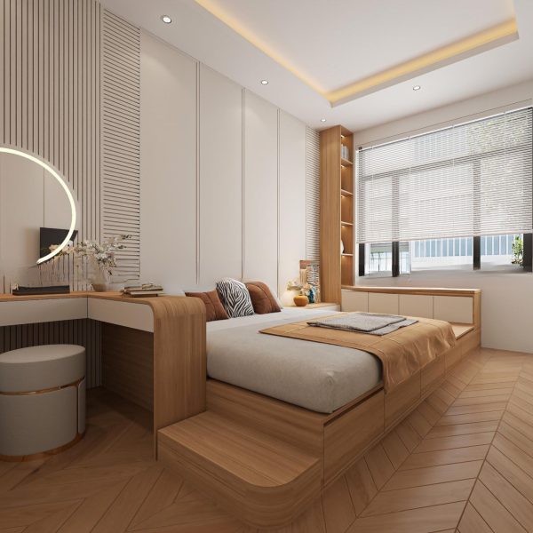 Combo Phòng Ngủ Thiết Kế Độc Đáo Sang Trọng - Hình ảnh 2