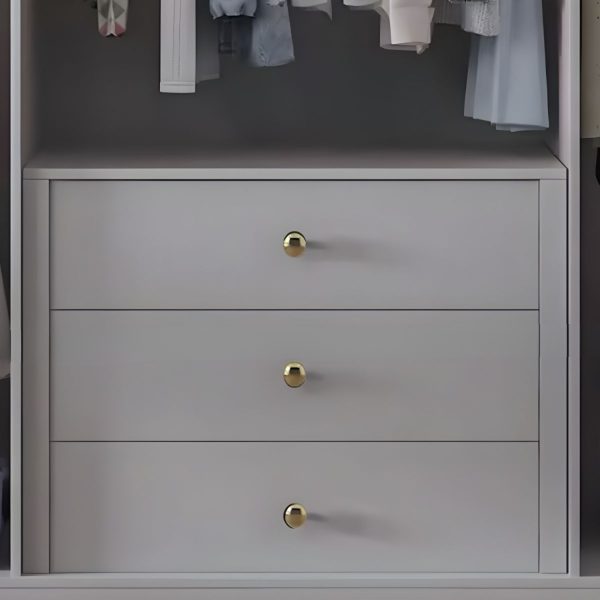 Tủ Quần Áo Gỗ MDF Cao Cấp, Thanh Lịch Hiện Đại M051 - Hình ảnh 4