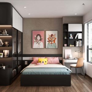 Thiết Kế Phòng Ngủ Cho Bé Trai Đẹp Hiện Đại LG241