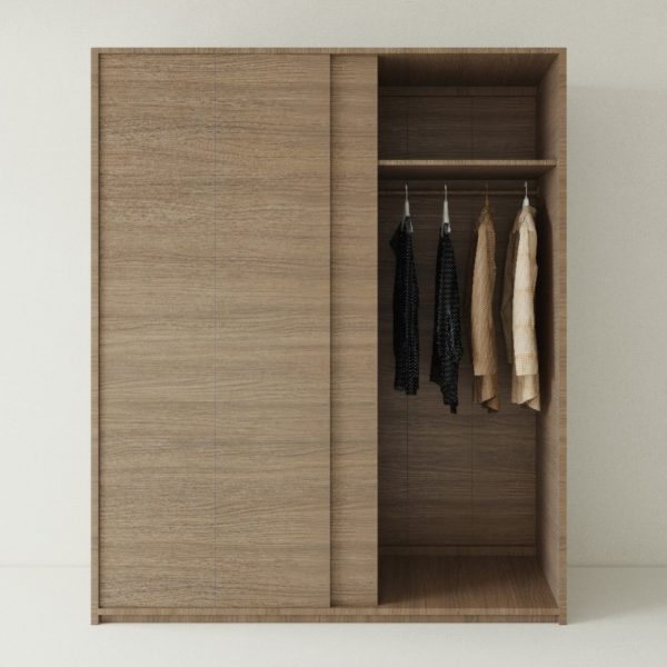 Tủ Quần Áo Gỗ MDF Cánh Lùa