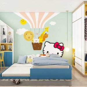 Mẫu Phòng Ngủ Cho Bé Gái Đẹp LG152