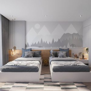Mẫu Phòng Ngủ Cho Bé Trai Đẹp LG232
